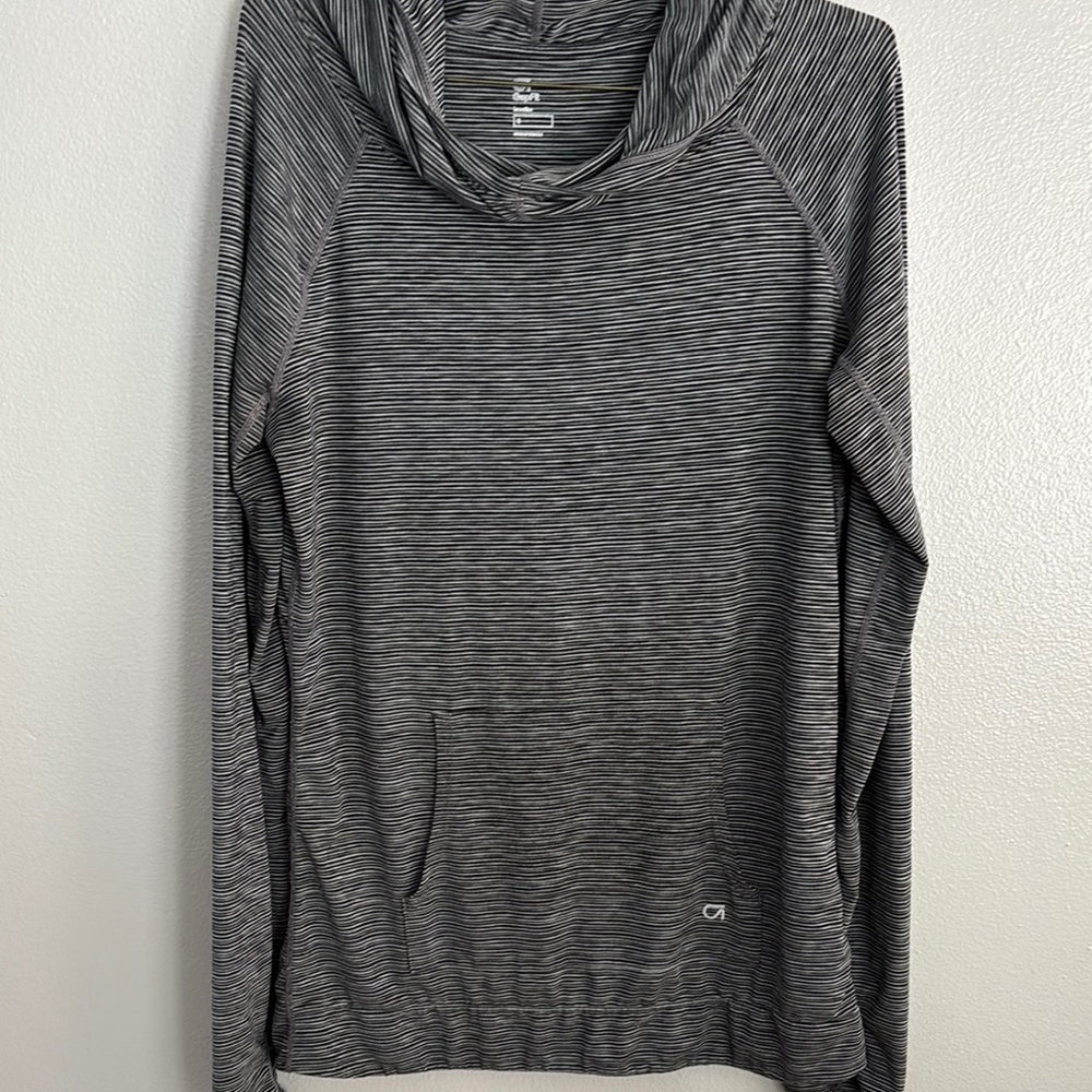 C9 Champion Gray Striped Hoodie